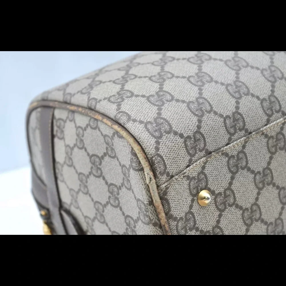 Gucci Cherry Line Web Boston Bag size 30 ( no sling ) - Picture 5 of 16